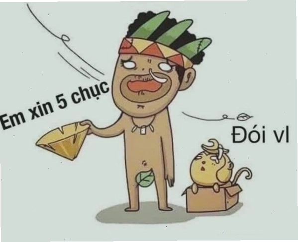 Meme ăn xin bất ngờ