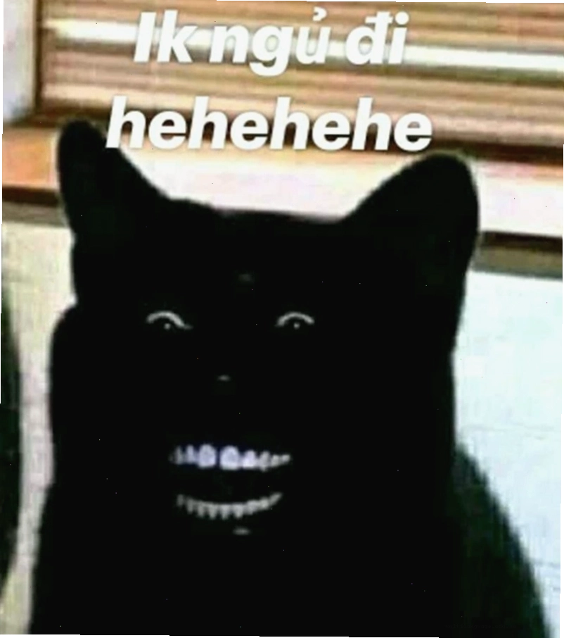 Meme chúc ngủ ngon hài hước với biểu cảm buồn ngủ đáng yêu