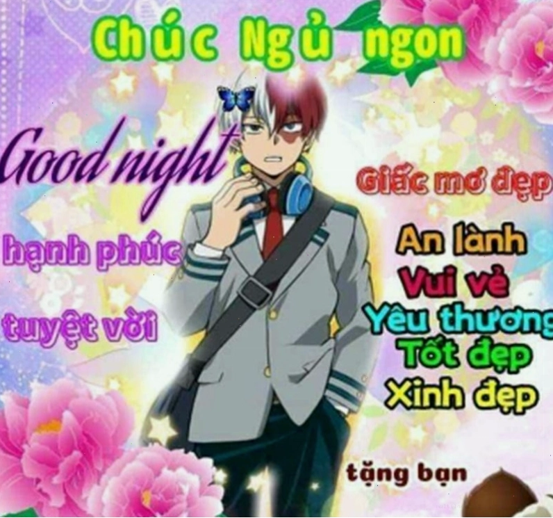Meme chúc ngủ ngon hài hước với nhân vật ngáp ngủ