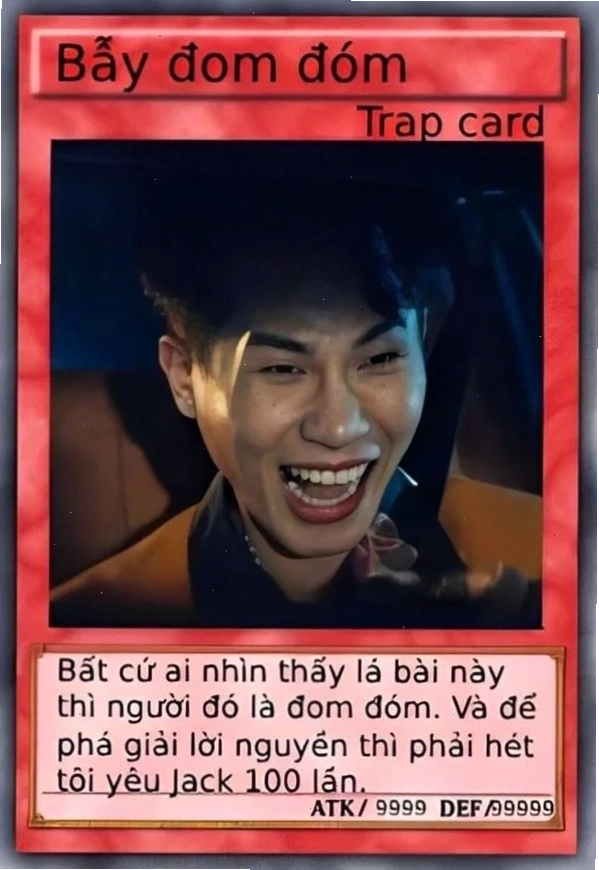 Meme Jack Đóm Đóm với biểu cảm hài hước