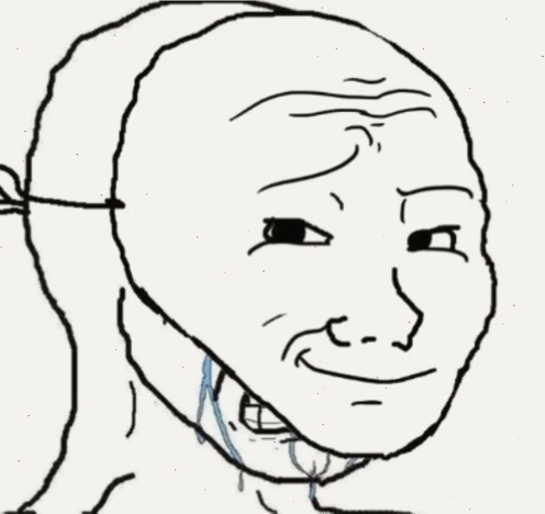meme khóc cười thể hiện sự vui buồn lẫn lộn