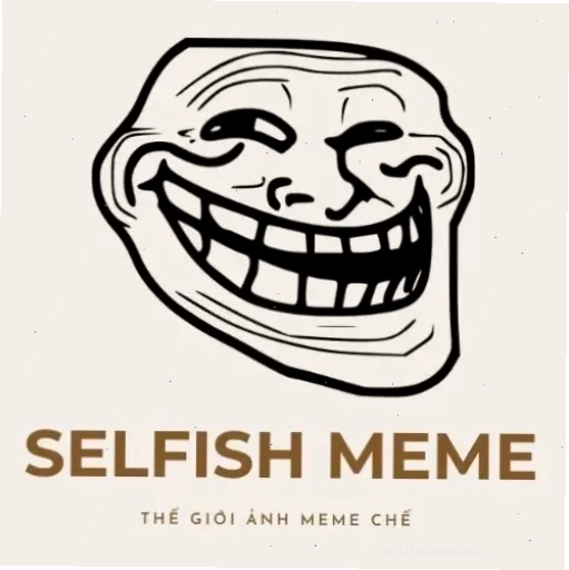 Meme mèo cười nhe răng với vẻ ngây ngô, đáng yêu