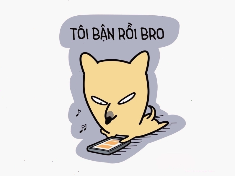 Meme mèo tôi bận rồi bro