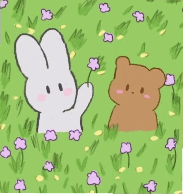 Meme tặng hoa cute