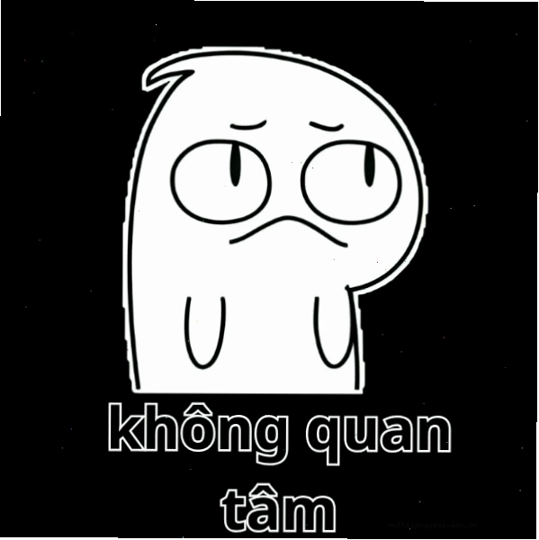 Meme thể hiện thái độ không quan tâm một cách hài hước