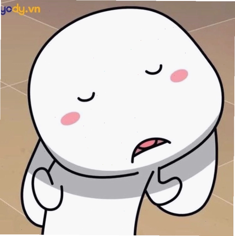 Meme thỏ bảy màu thể hiện sự mệt mỏi