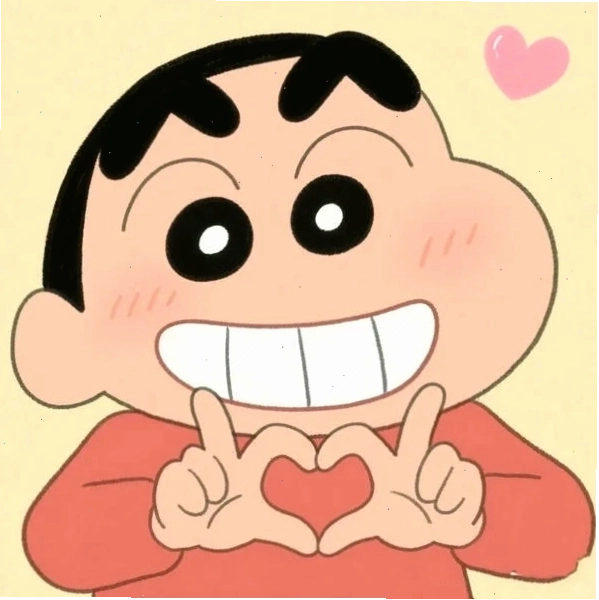 meme trái tim cute boy