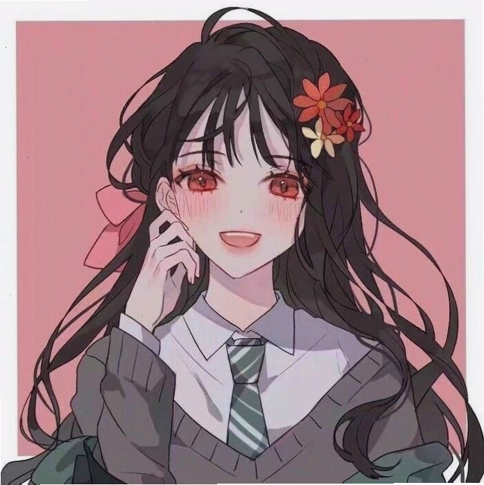 Nhân vật anime với hiệu ứng phát sáng đa sắc