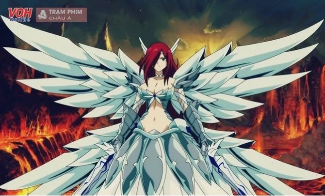 Nữ chiến binh Erza Scarlet trong Fairy Tail