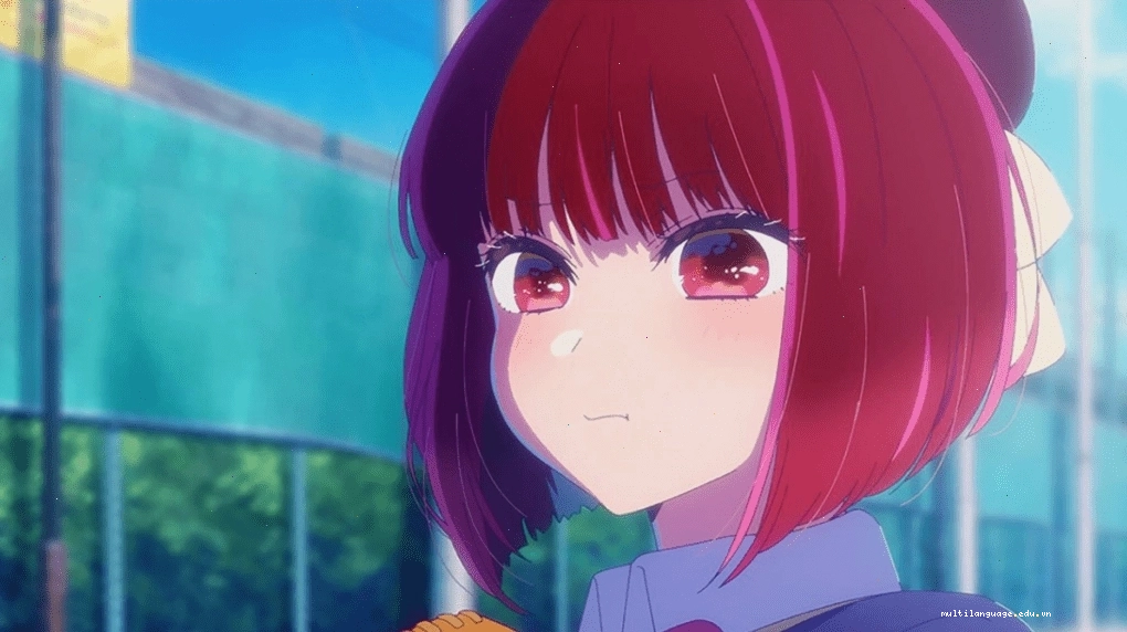 Nữ nhân vật anime với đôi mắt biết nói