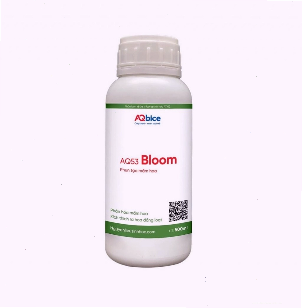 Phân bón siêu ra hoa AQ53 Bloom giúp cây nho thân gỗ đậu trái to