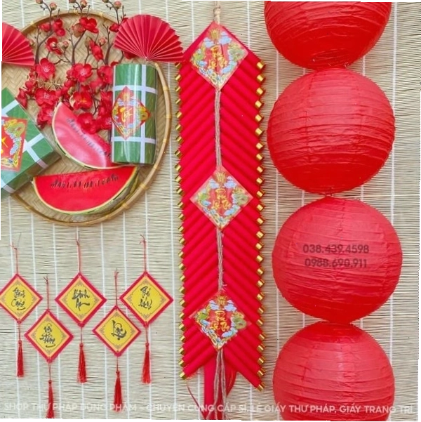 Pháo mô hình trang trí Tết tạo không khí sôi động