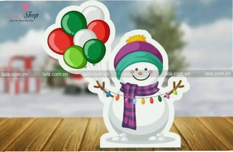 Standee trang trí Tết ngoài trời ấn tượng