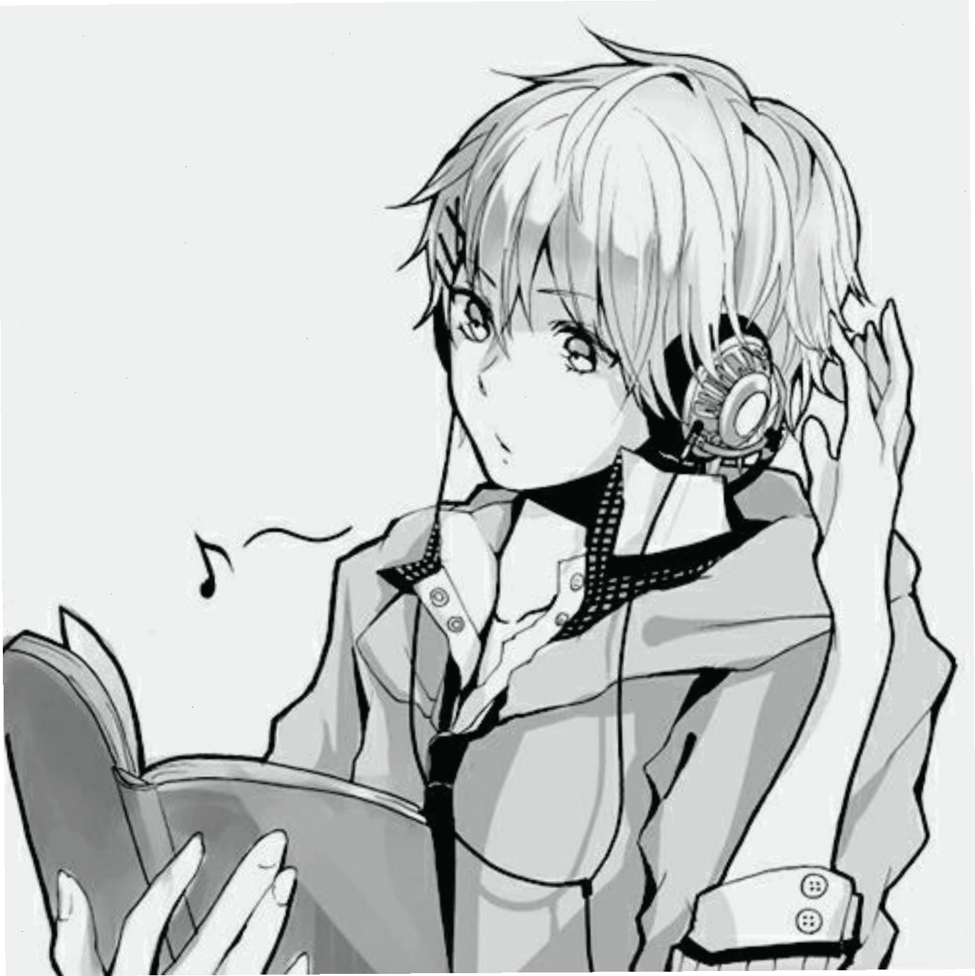 Thế giới anime đen trắng đầy mê hoặc và nghệ thuật