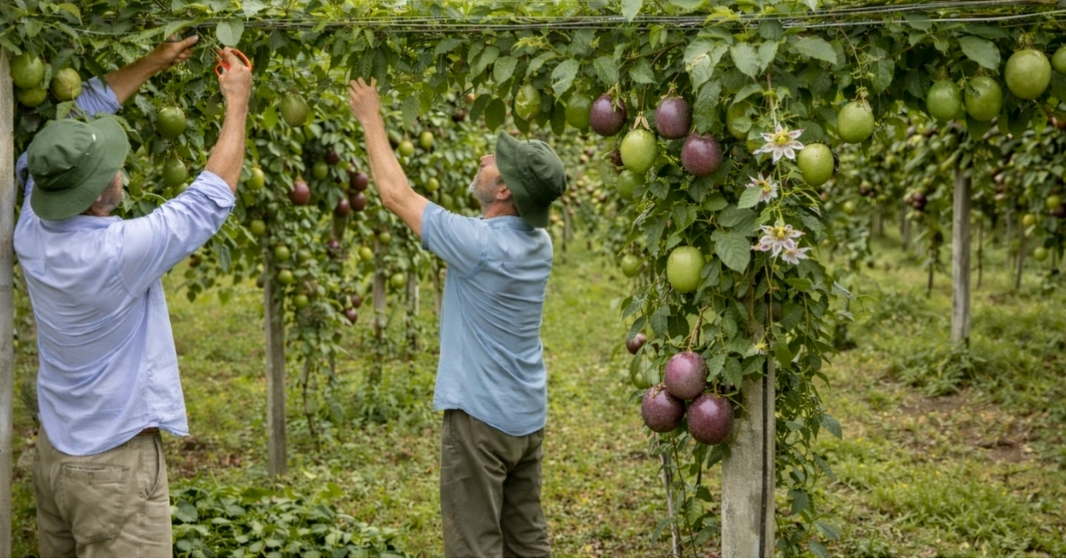 Tỉa cành tạo tán đúng kỹ thuật cho cây chanh dây