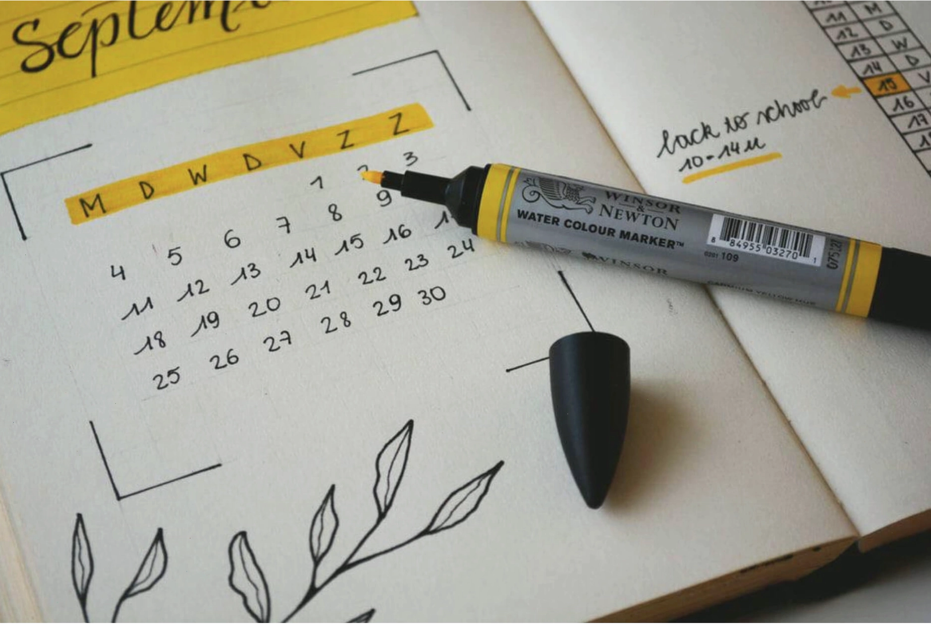 Trang trí sổ tay theo phong cách Bullet Journal đơn giản và hiệu quả