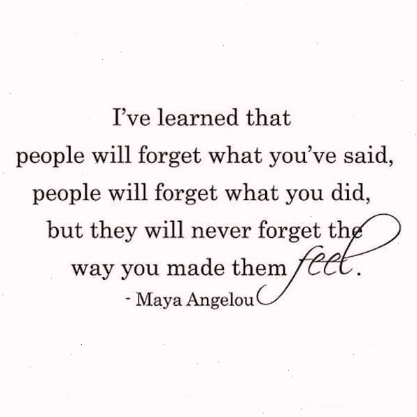 Truyền cảm hứng tích cực như Maya Angelou