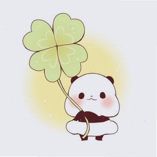 Ảnh chibi gấu trúc cực chất với độ phân giải cao cho màn hình điện thoại