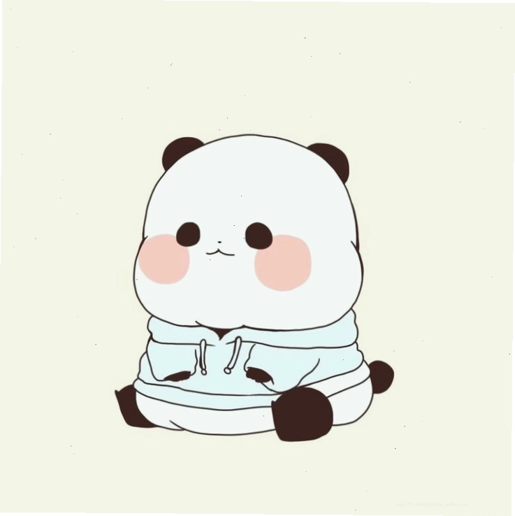 Avatar chibi gấu trúc ngộ nghĩnh dành cho các bạn yêu thích sự dễ thương