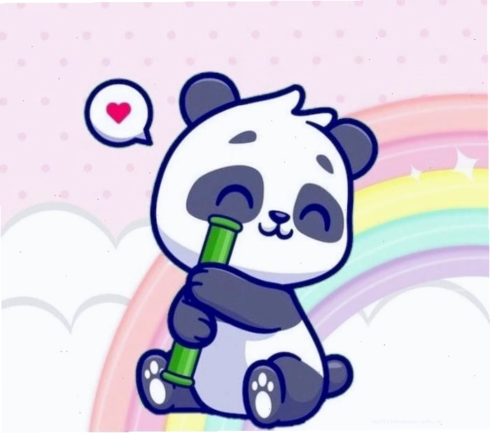 Hình ảnh chibi gấu trúc vui nhộn giúp tạo không khí thoải mái khi chơi game