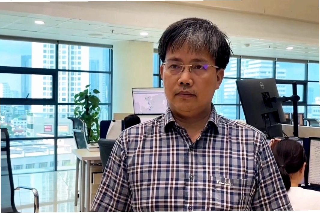 Ông Mai Văn Khiêm Giám đốc Trung tâm Dự báo Khí tượng Thủy văn Quốc gia