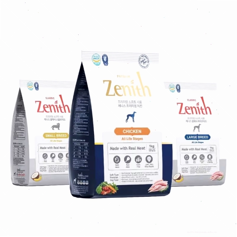 Hạt mềm Zenith dành cho mọi lứa tuổi chó