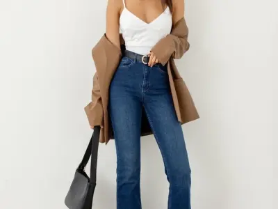 Bộ ảnh gái xinh mặc quần jeans trẻ trung năng động