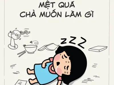 Bộ ảnh mệt mỏi đầy cảm xúc khiến lòng trĩu nặng