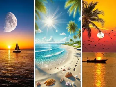 Ngắm nhìn ảnh biển cực chill cho mùa hè rực nắng