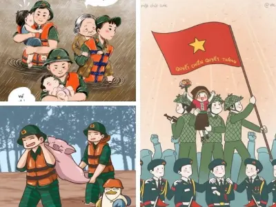 Tuyển chọn ảnh chú bộ đội đẹp đầy tự hào và cảm xúc