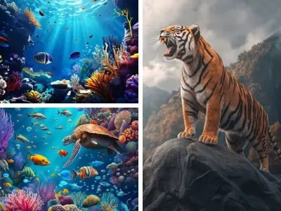 Bộ ảnh con vật hoang dã, đầy màu sắc tuyệt đẹp