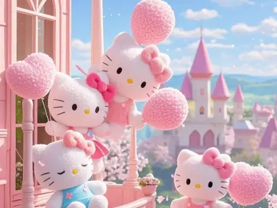 Bộ ảnh Hello Kitty siêu dễ thương ai nhìn cũng mê