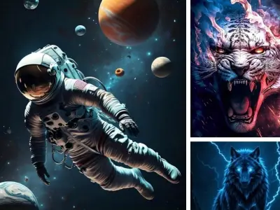 Tô điểm cá tính với ảnh ngầu 3d đa phong cách