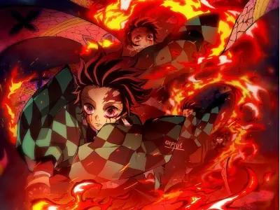 Ngắm nhìn Tanjiro tỏa sáng trong loạt ảnh anime đình đám