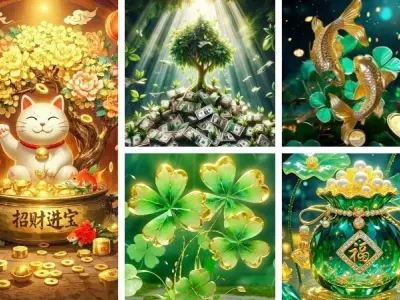 Tuyển chọn ảnh may mắn mang năng lượng tích cực
