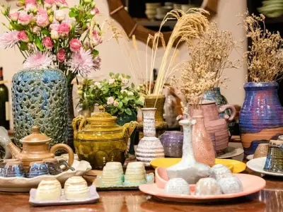 Trang trí gốm sứ tinh tế làm đẹp không gian sống hiện đại