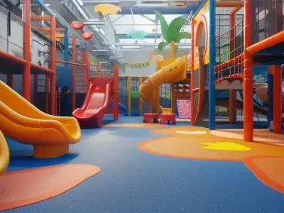 Ý tưởng sáng tạo trong trang trí khu vui chơi cho bé