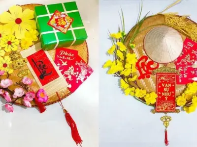 Bí quyết trang trí mẹt tết đẹp mắt, mang may mắn năm mới