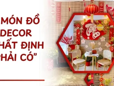 Trang trí Tết chuẩn sang khiến khách ghé trầm trồ năm 2026