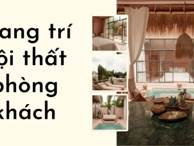 Trang trí nội thất phòng khách chuẩn phong cách Âu