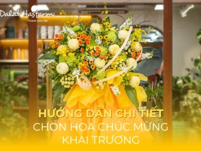 Mẫu Hoa Khai Trương Sang Trọng: Lời Chúc May Mắn và Thịnh Vượng