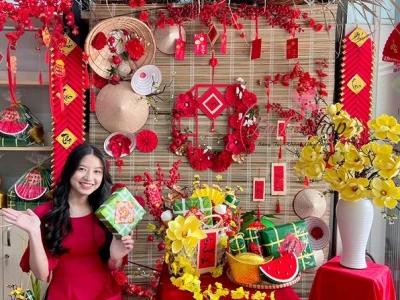Trang trí Tết Ngoài Trời 2026: Biến Sân Vườn Thành Thiên Đường Xuân