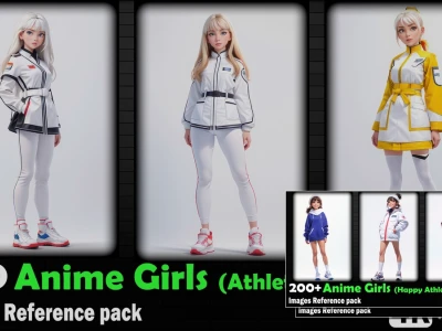 Stunning anime girl athlete art gallery for fitness inspiration in 2026